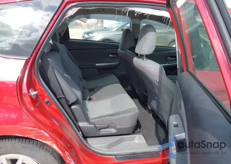 2012 Toyota Prius V Two from USA, damaged, VIN JTDZN3EU8C3136546